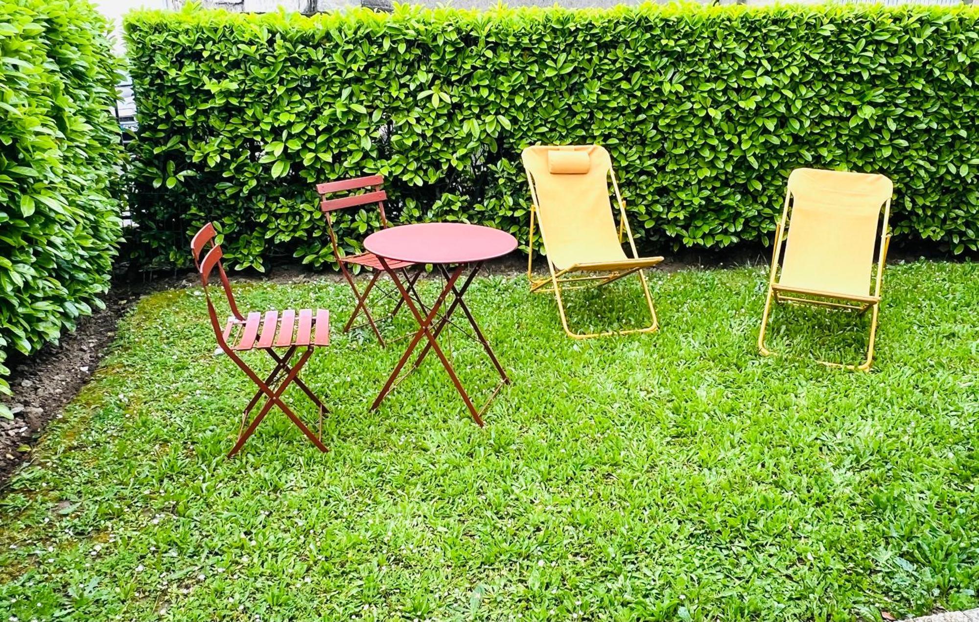 Appartement Standing Avec Jardin, 4 Personnes, Strategiquement Situe Mantes-la-Jolie Dış mekan fotoğraf